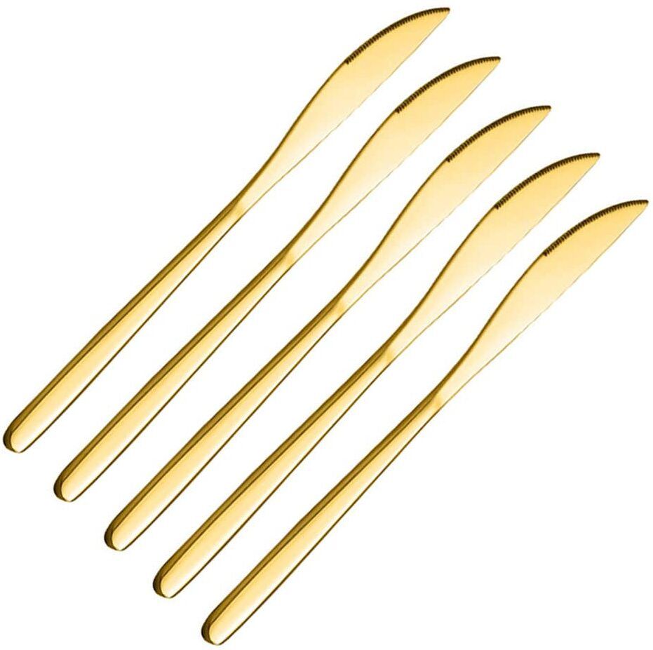 takositio Good Stainless Steel Dinner Knives Stainless Steel Butter Spreader Set-picture-30