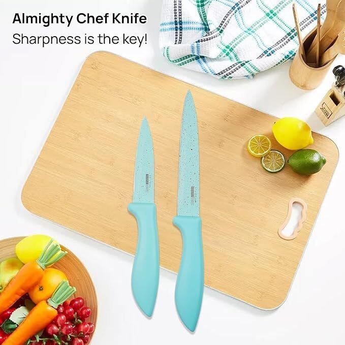PENTOM Stainless Steel Knife Chopping Sharp Blade, Ergonomic Handy Kitchen Knife Knife-picture-30