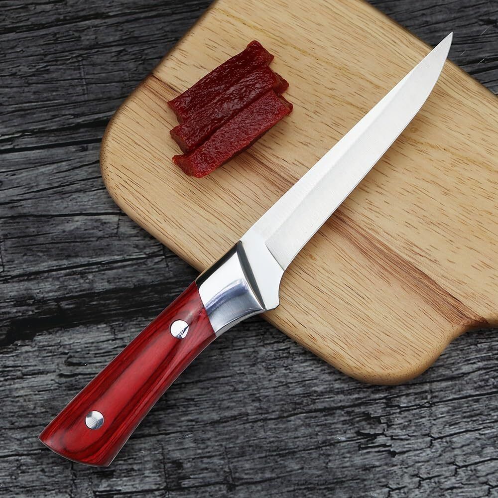 ceplo Ergonomic Handle – Professional Butcher Knives for Meat, Fish & Vegetables Knife Sheath-picture-13