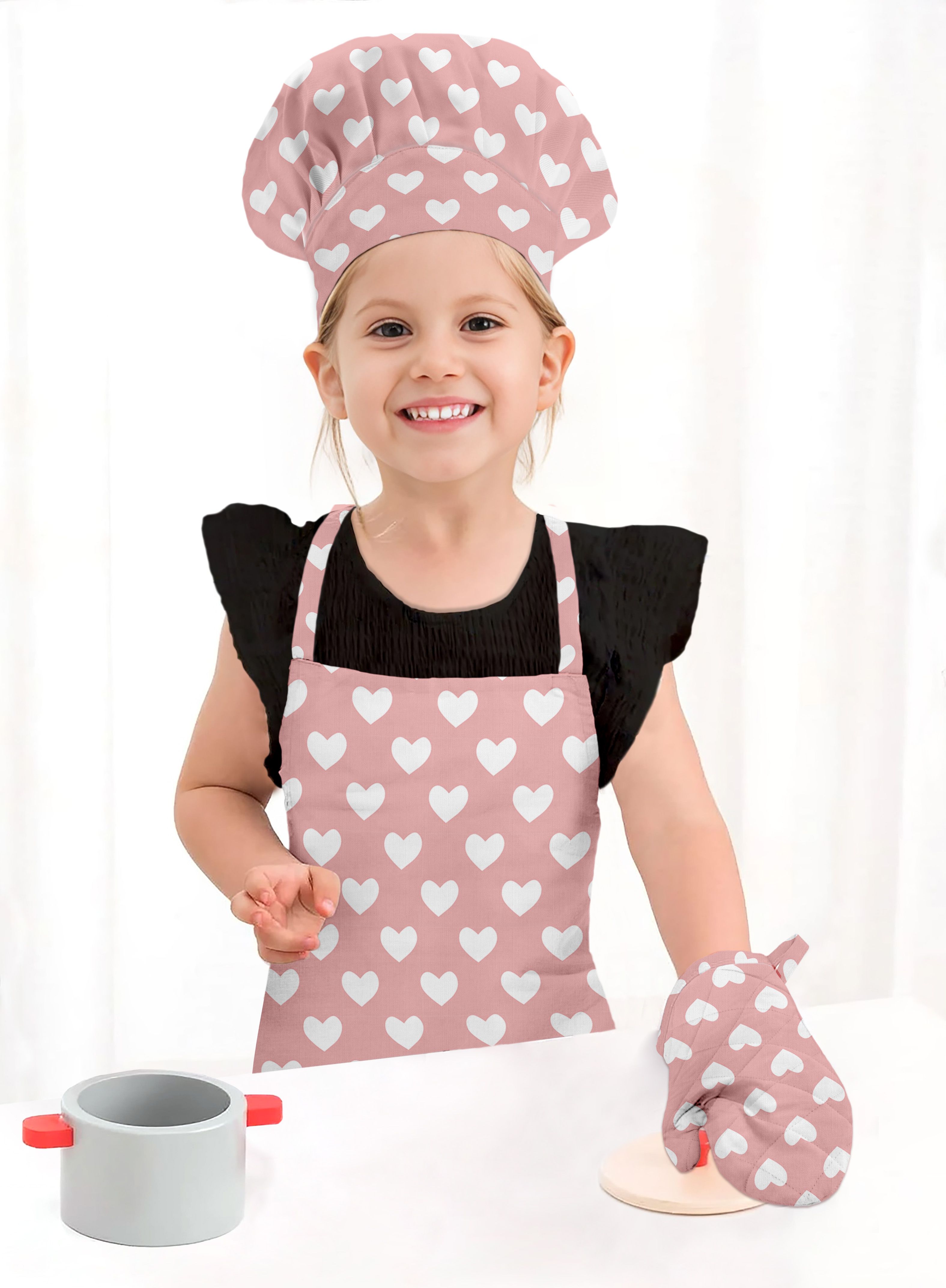 oasis Pink Cotton Kitchen Linen Set-picture-16