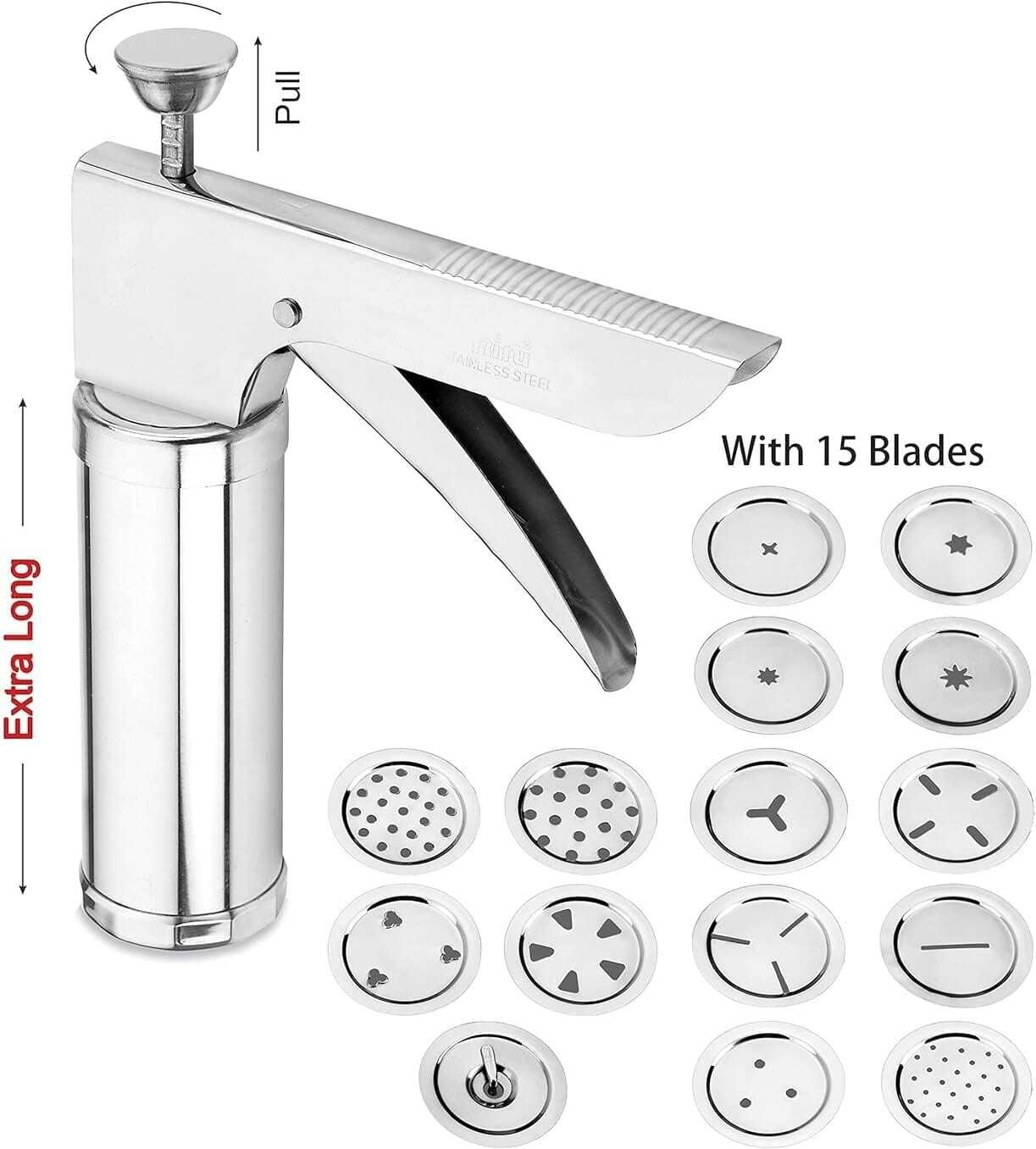 bazaarnest Set of 15 Pattern Discs Kitchen Press-picture-21