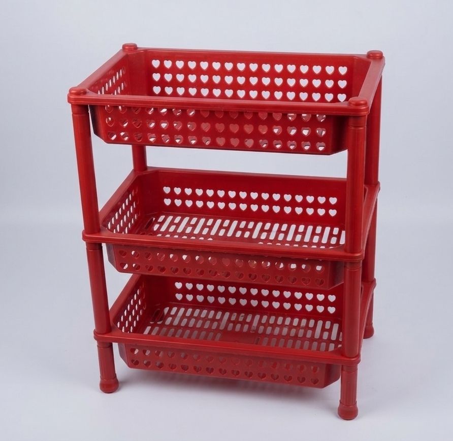 peerless variety Fruits/Vegetables Kitchen Rack Plastic-picture-45