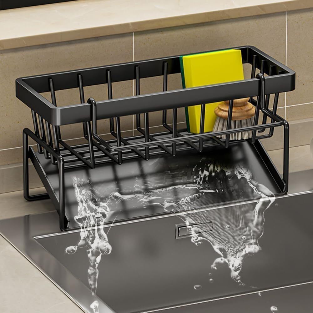 liotiz Dish Drainer Kitchen Rack Steel-picture-17
