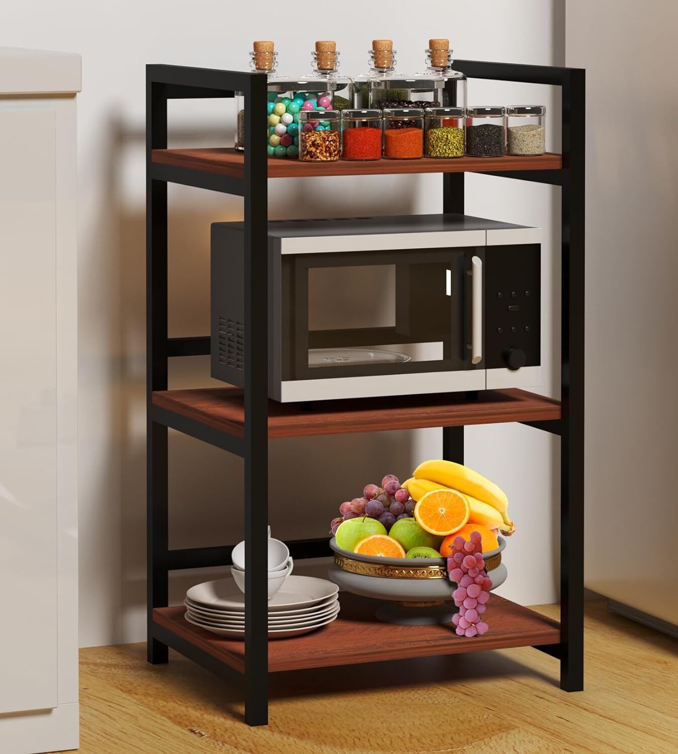 divya Dish Drainer Kitchen Rack Wood-picture-26