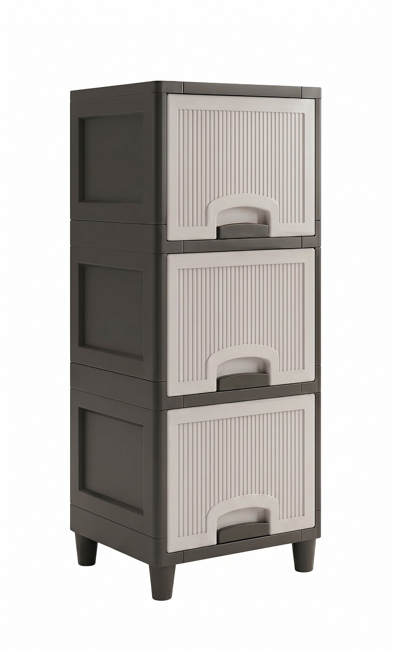 maxtid Organisers Storage Box Plastic Free Standing Chest of Drawers Drawer Divider-picture-28