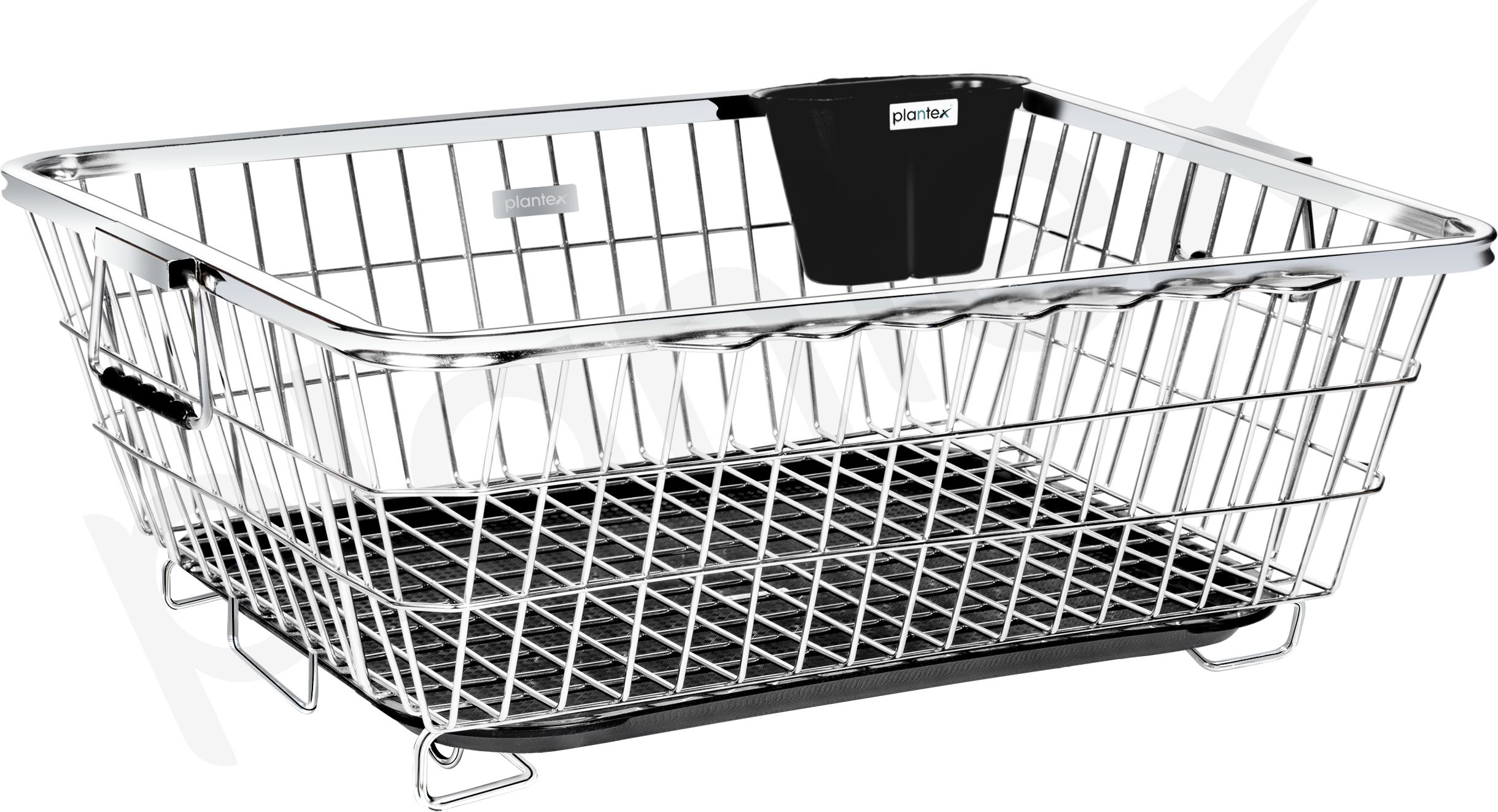 Dish Drainer Kitchen Rack Stainless Drying Rack with /Bartan Basket (Size-54x40x24 cm) Steel-image-16