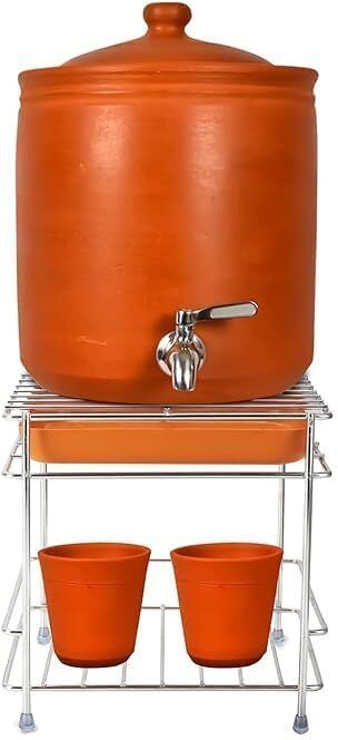 Matka Kitchen Rack Heavy-Duty Pot Stand with 8.5-inch Upper Ring & 7-inch Lower Ring Steel-image-19