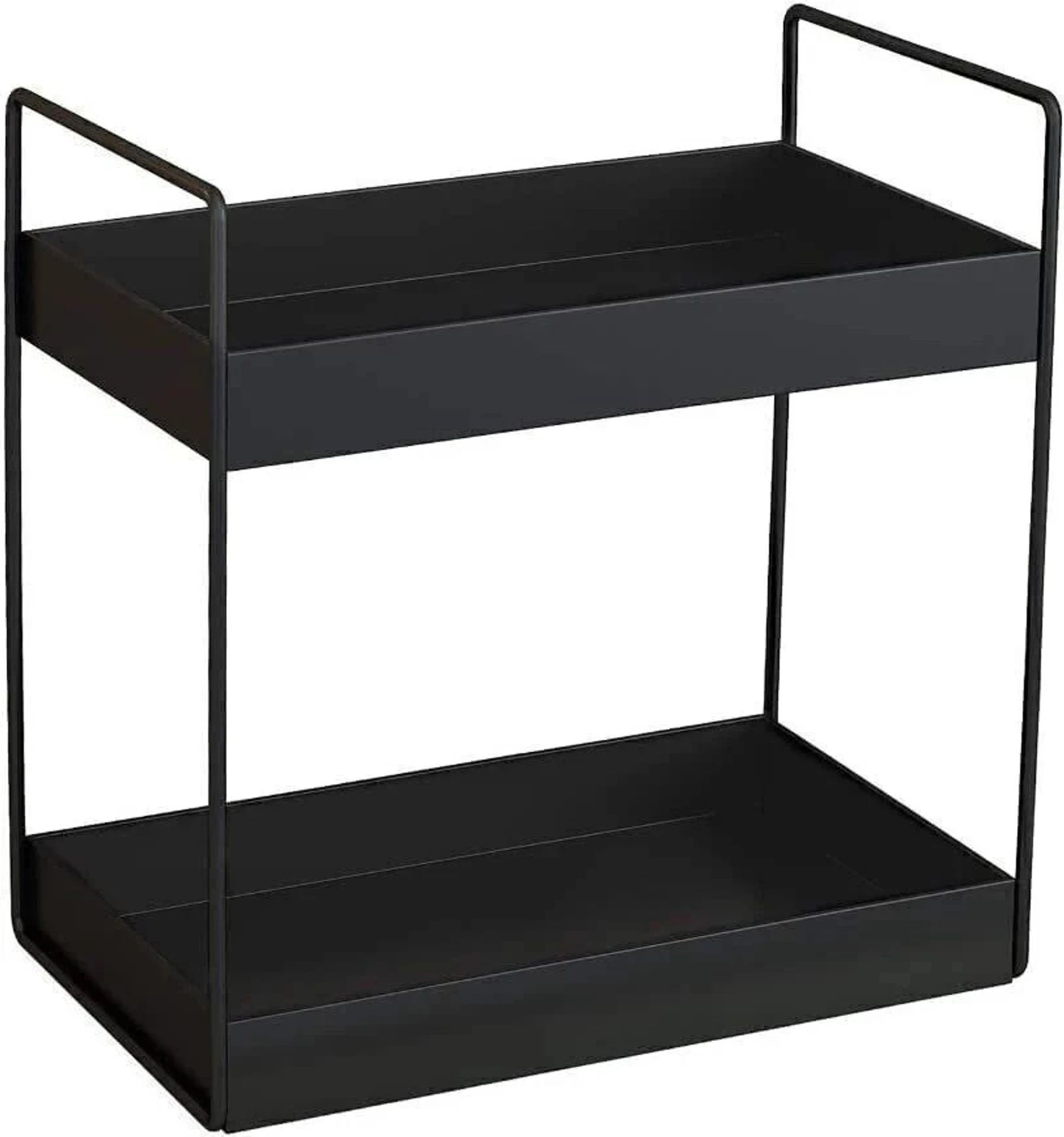 toy jeck Utensil Kitchen Rack 2 Tier Metal Kitchen Organizer Rack Iron-picture-29