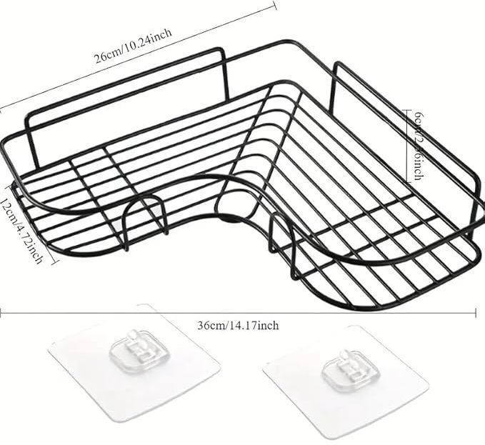 Corner Wall Mount Shelf 8 Shelf Bracket-image-16