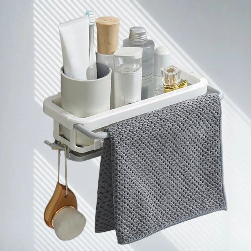dravora Dish Drainer Kitchen Rack Two Tone Kitchen Sink Organizer Rack Plastic-picture-37