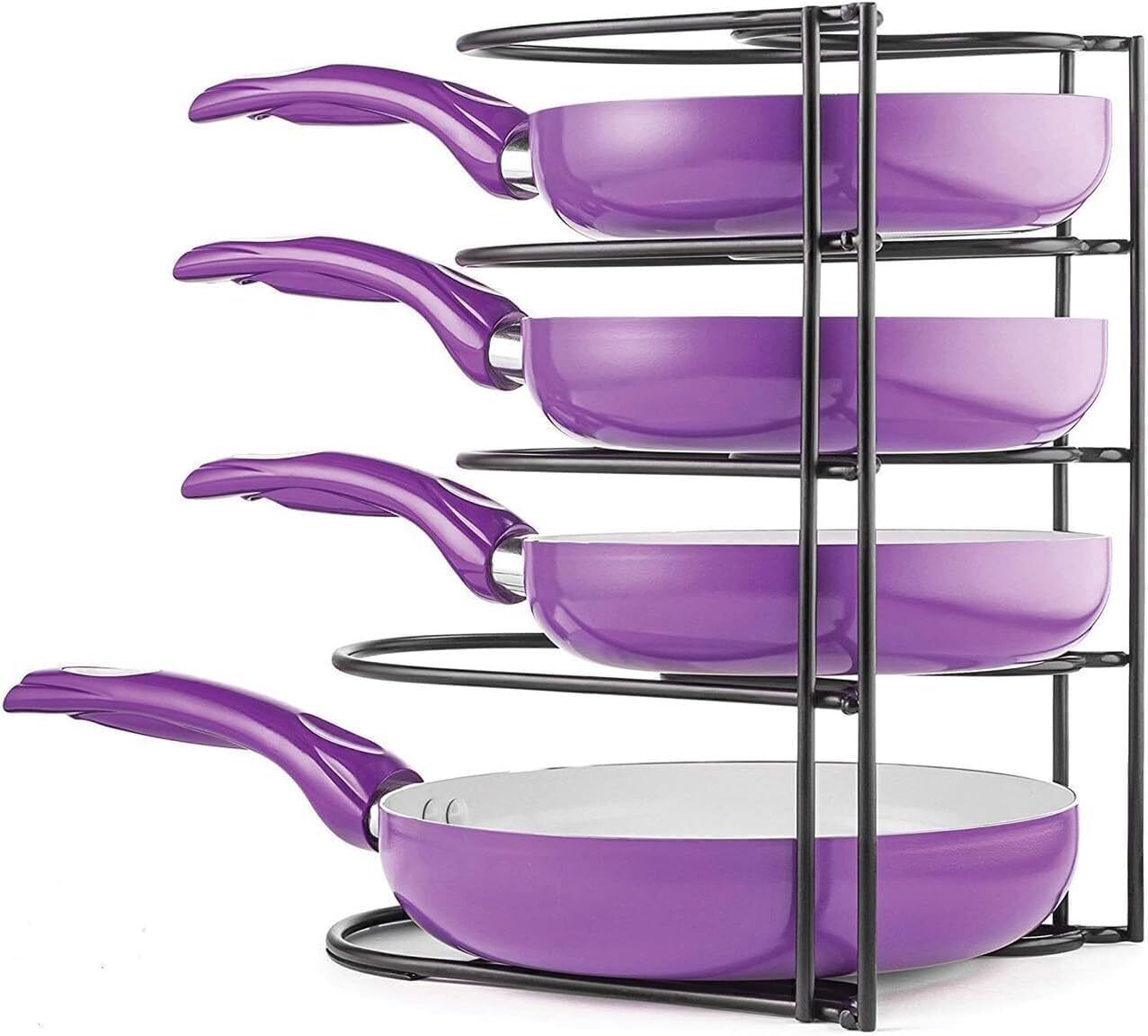 Utensil Kitchen Rack Stainless steel kitchen stand Multi-tier Durable kitchen storage solutions Iron-image-34