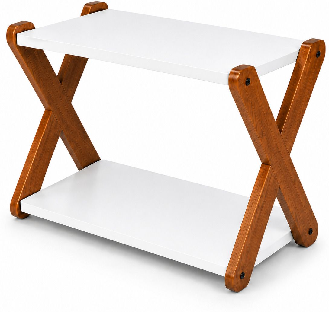 Containers Kitchen Rack Wooden 2 Tier Kitchen Organizer Rack | Spice Storage Shelf Wood-image-29