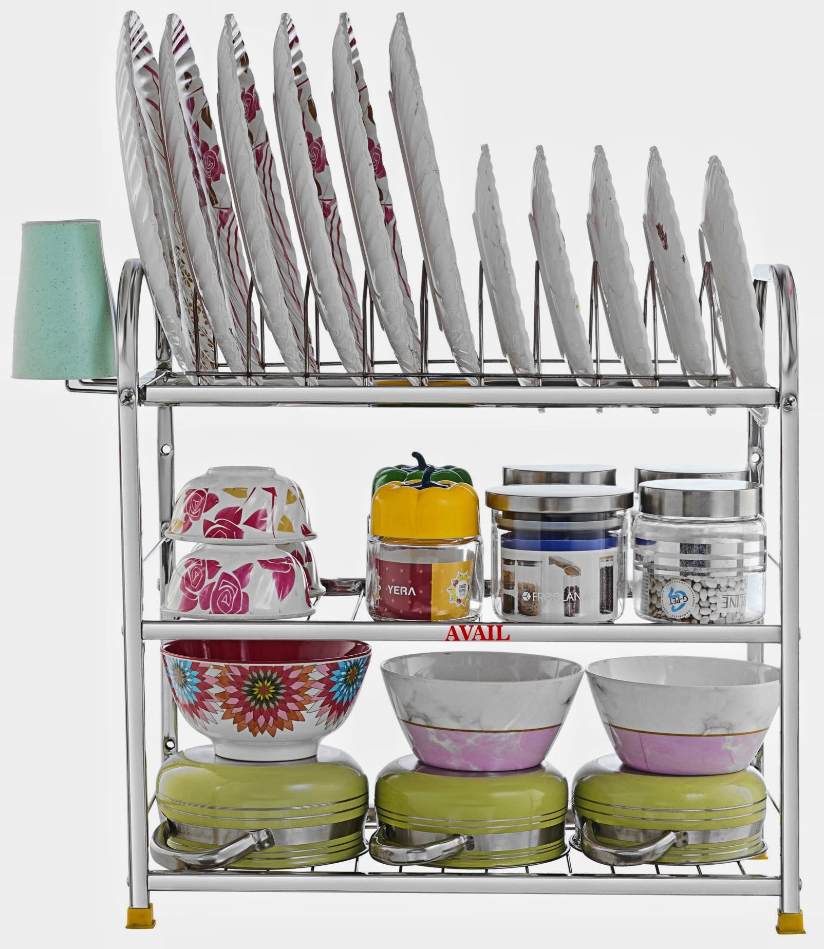 avail Utensil Kitchen Rack Steel-picture-24