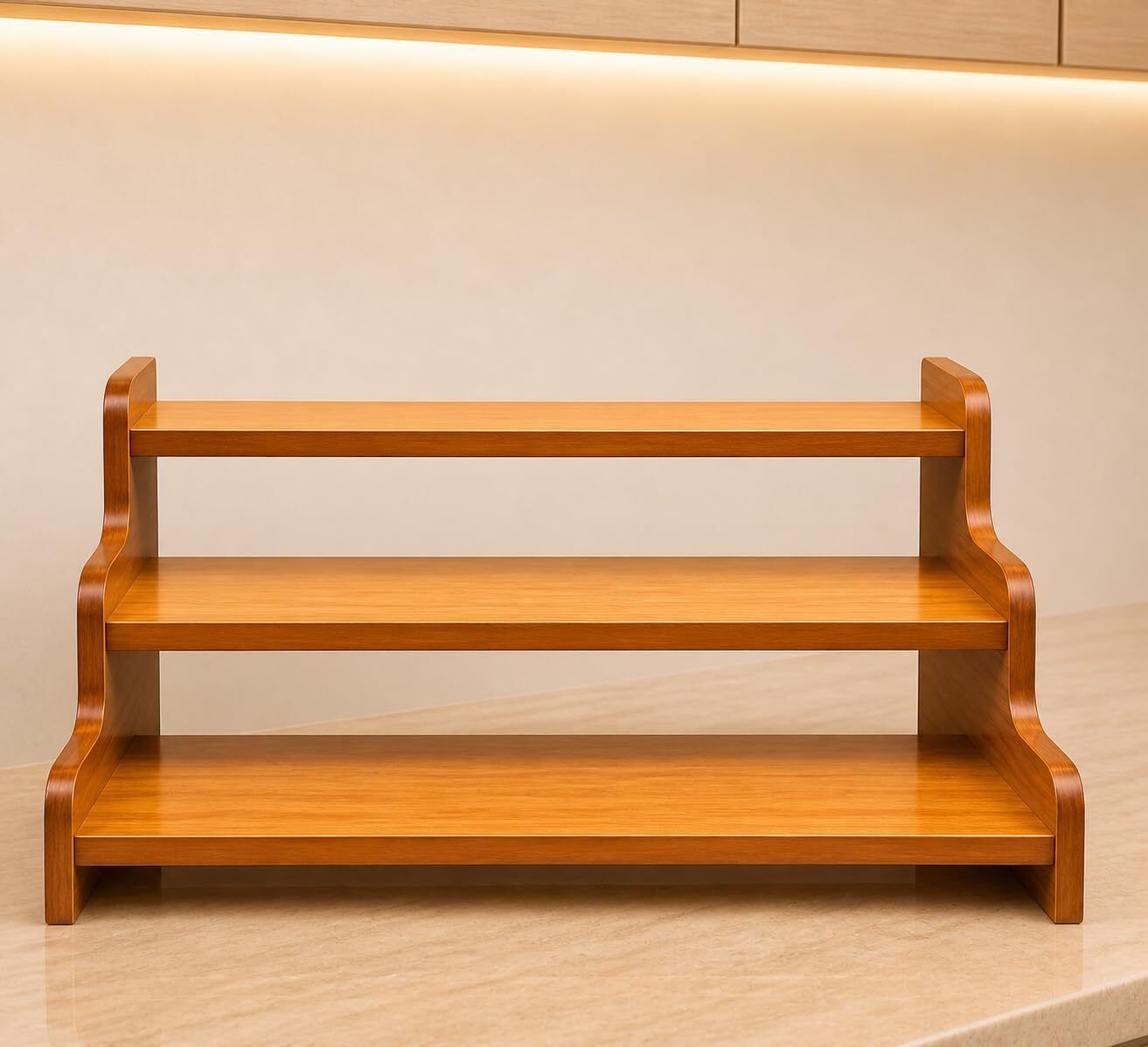 Containers Kitchen Rack @-WDN-KITCH/RCK-BRN Wood-image-23