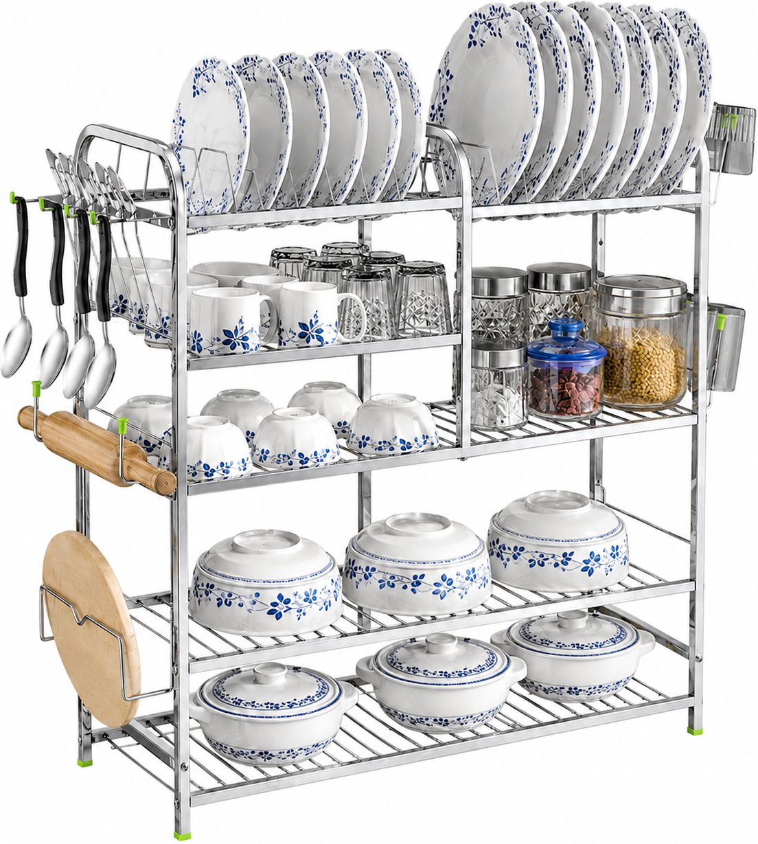 l livilon Utensil Kitchen Rack Steel-picture-24