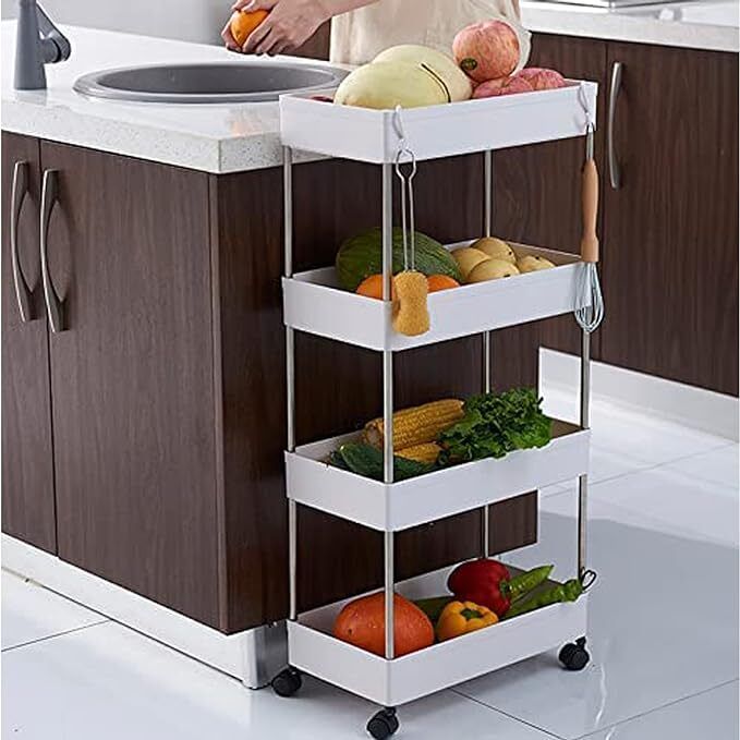 humble kart Fruits/Vegetables Kitchen Rack Plastic-picture-20