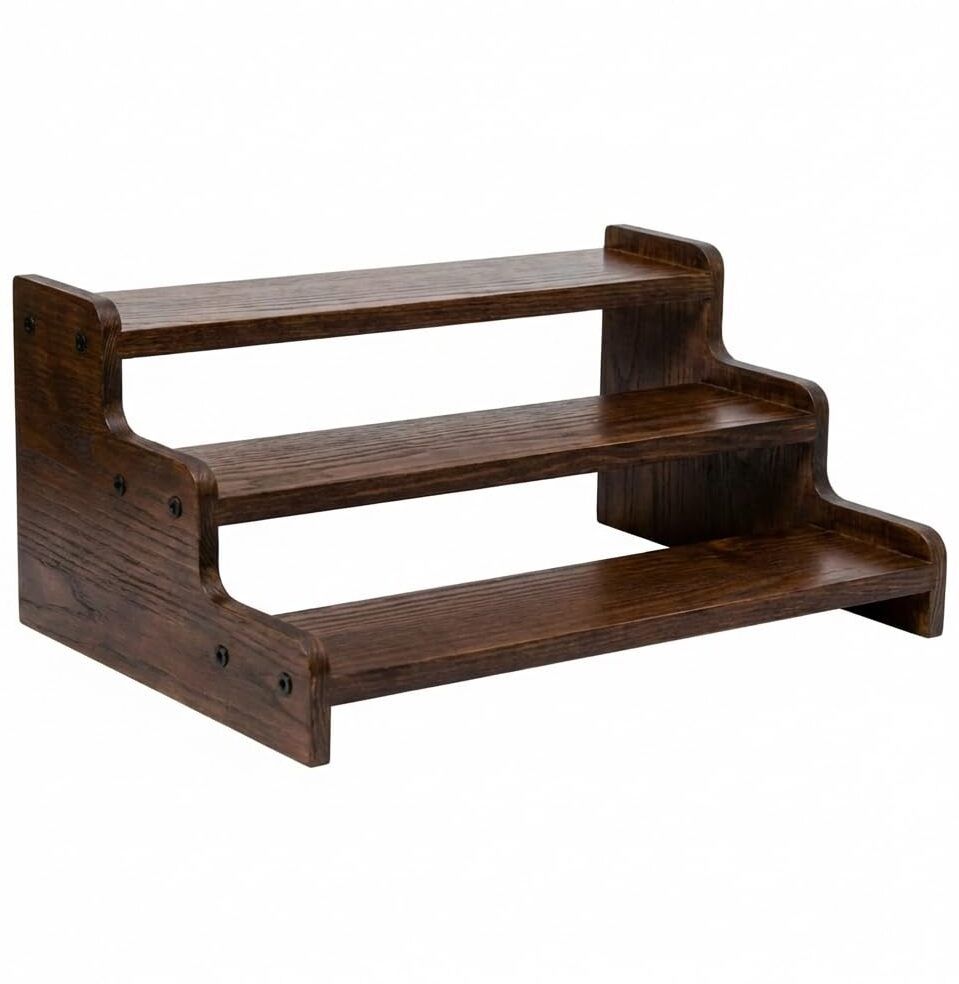 dwhandicrafts Containers Kitchen Rack Wood-picture-21