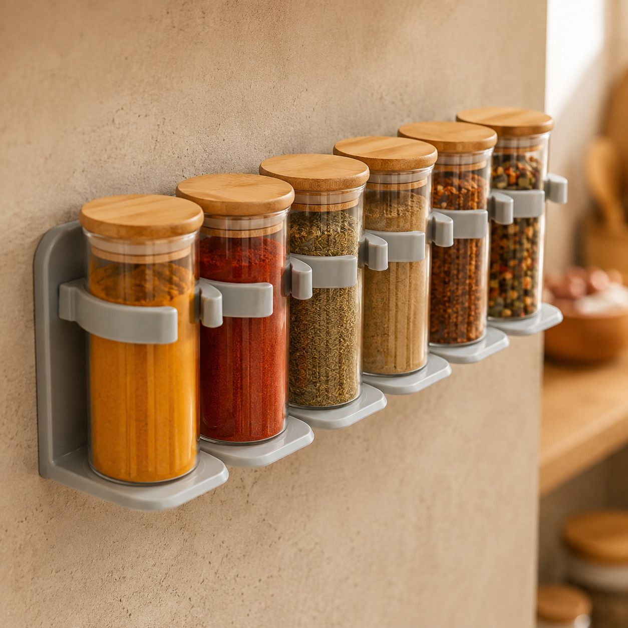 Containers Kitchen Rack Plastic-image-6