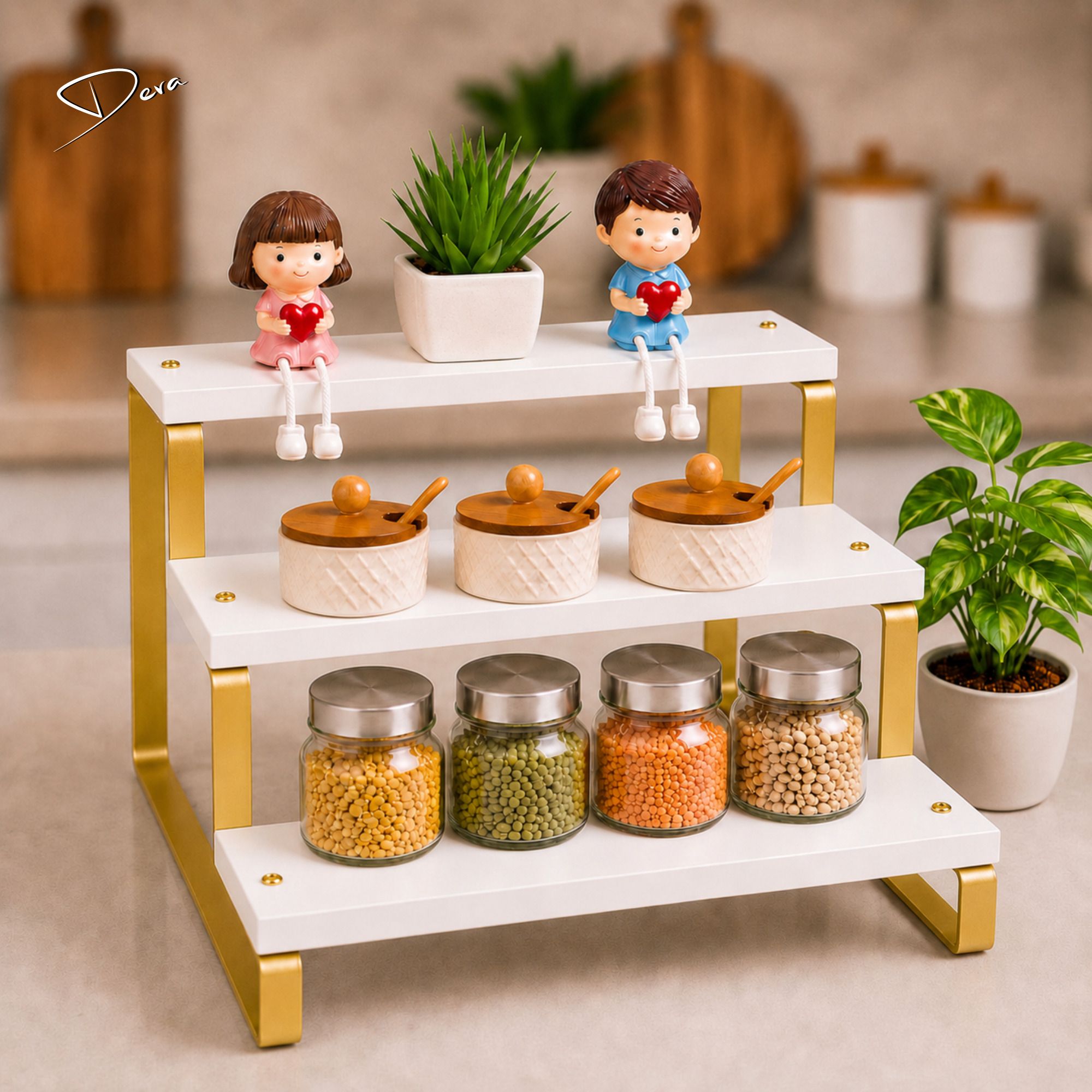 Utensil Kitchen Rack Wood-image-48