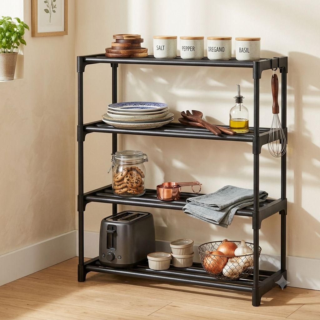 shoeracki Plate Kitchen Rack Plastic-picture-28