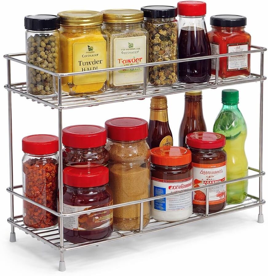 kumera Utensil Kitchen Rack Steel-picture-33