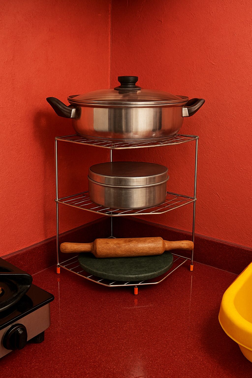 s m home kitchen Cutlery Kitchen Rack Steel-picture-11