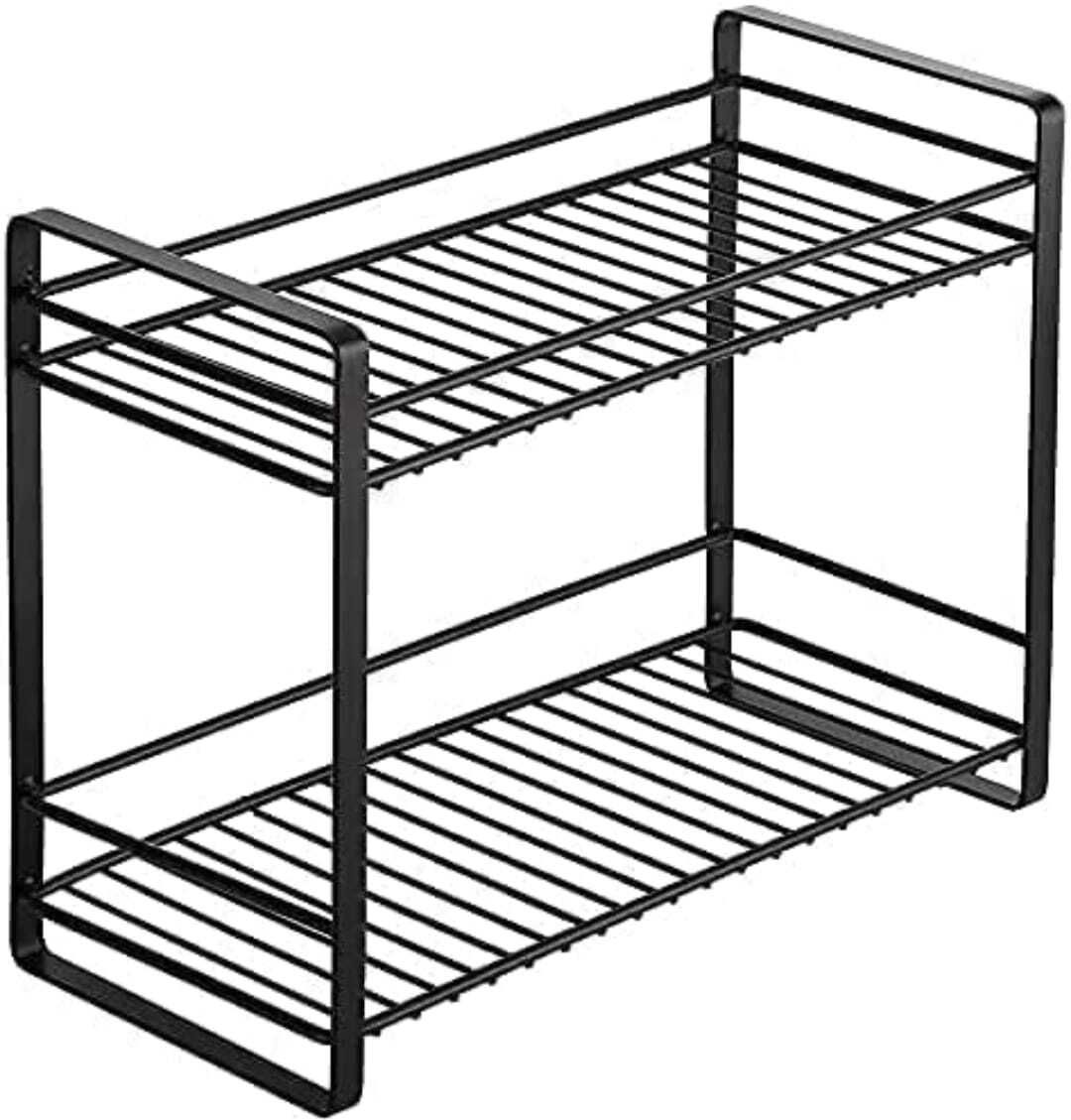 global true Containers Kitchen Rack 2-Tier Iron Storage Shelf/Rack Iron-picture-14