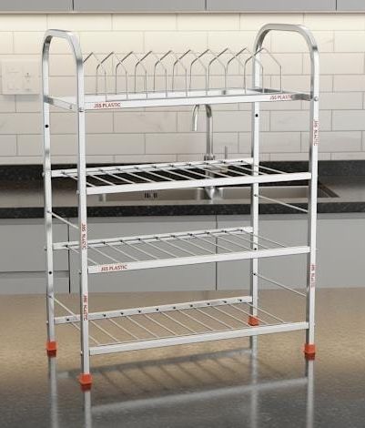 Utensil Kitchen Rack 24×18 Inch Kitchen Utensil Holder Steel-image-38