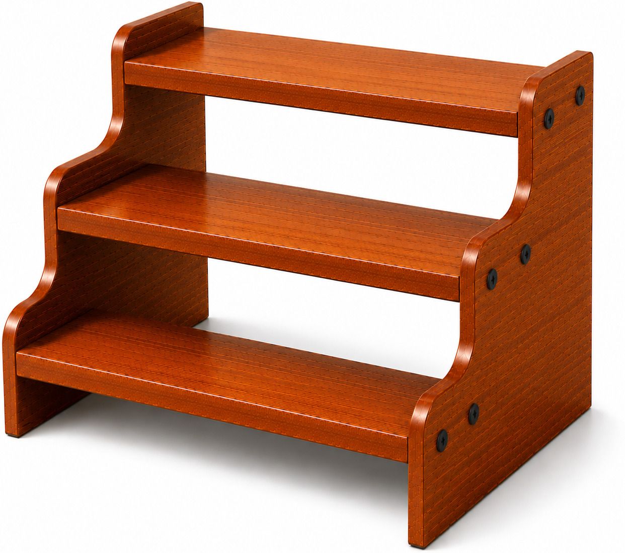 Utensil Kitchen Rack Wooden 3 Tier Spice Rack Wood-image-44