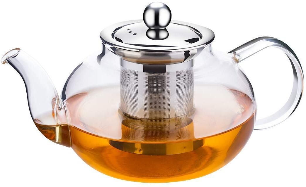 okechuku Glass Kettle Stainless Steel Infuser and Lid Electric Kettle-picture-33
