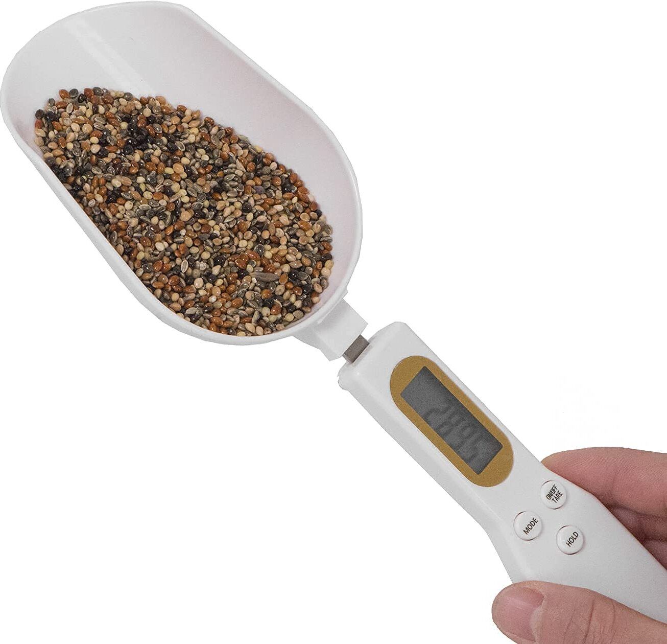 Precision Digital Spoon Scale for Coffee Protein Powder and Spices Plastic Measuring Spoon-image-8