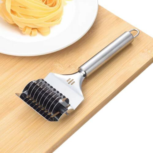 gitaara Sharp Stainless Steel Noodle Cutter – Manual Pasta Maker for Homemade Noodles Nut Cutter-picture-13