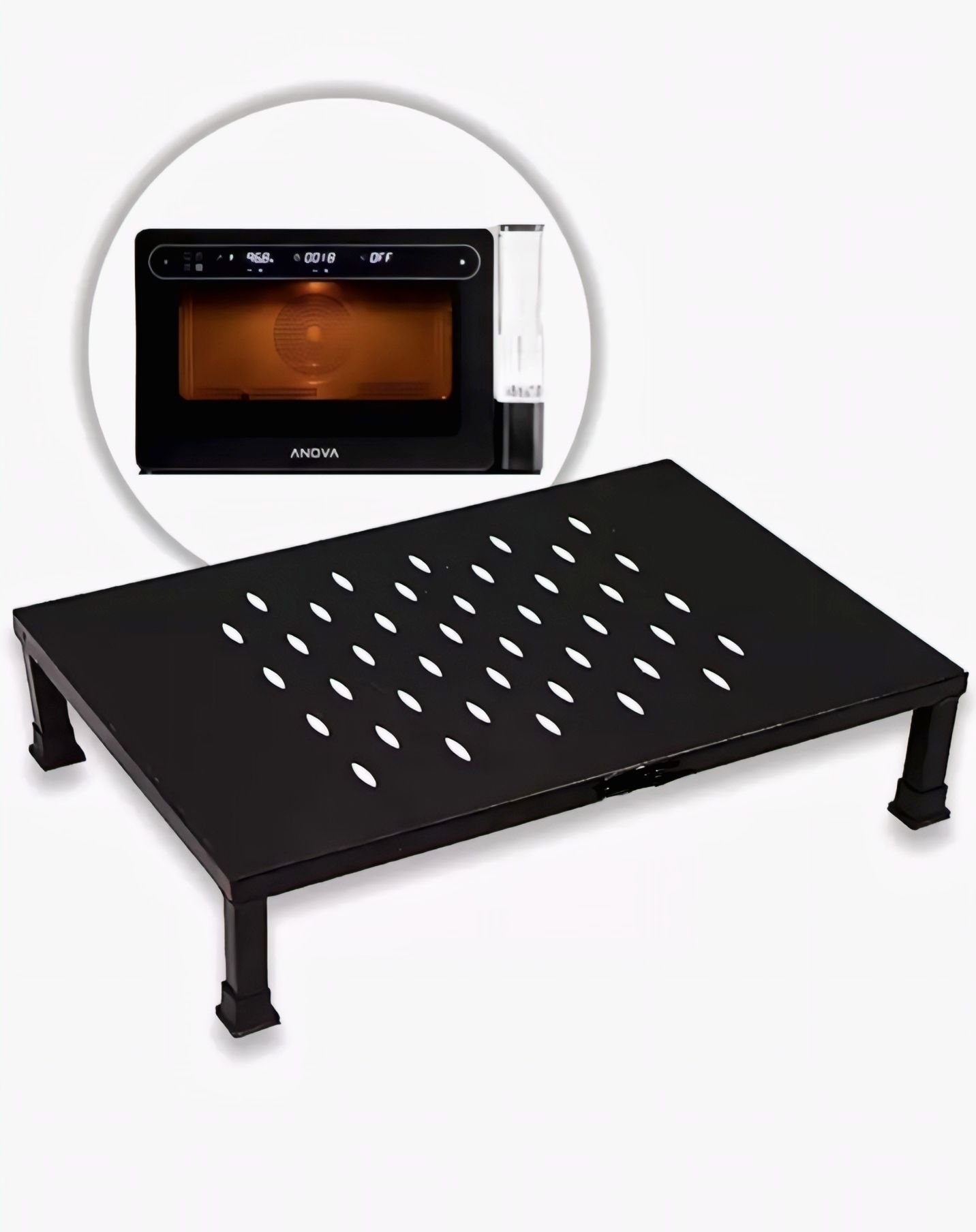 vrushti High Grade Microwave Ovan Stnad/Oven Stand, Oven Stand for Kitchen Trolly Iron Kitchen Trolley-picture-17
