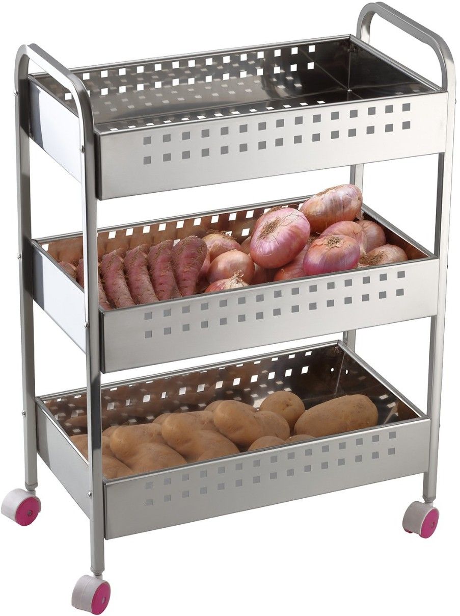 rubby Stainless Steel Kitchen Trolley-picture-13