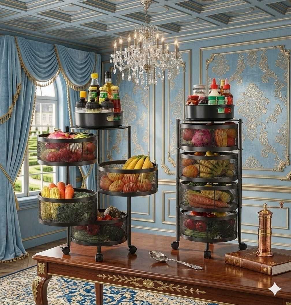 unique international Iron Kitchen Trolley-picture-12