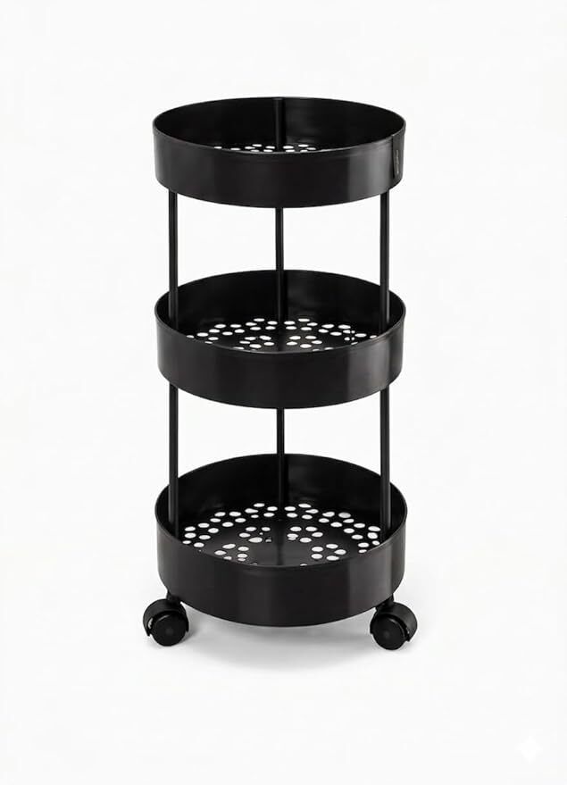 Plastic Kitchen Trolley-image-26