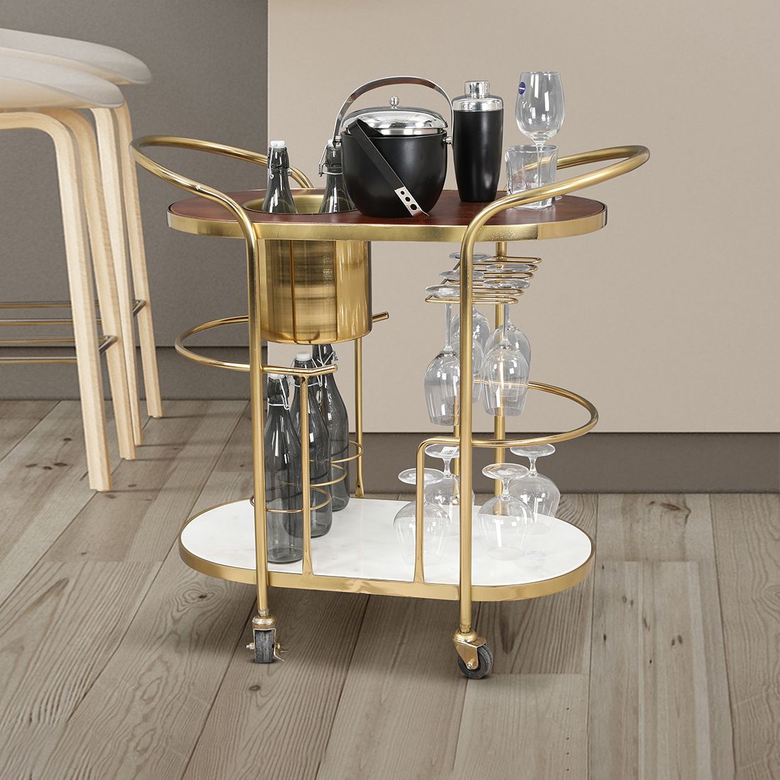 Wooden Kitchen Trolley-image-24