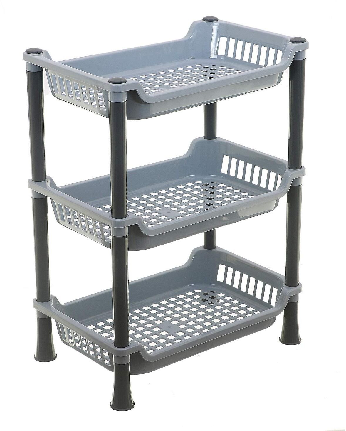 Fruits/Vegetables Kitchen Rack Vegetable Stand|kitchen accessories | Plastic Kitchen Rack Plastic-image-10