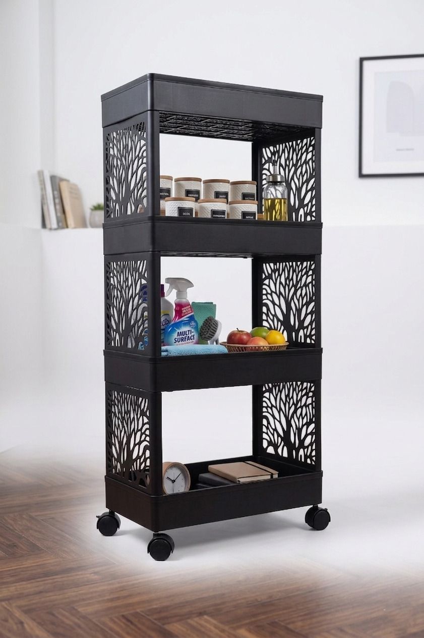 ada Plastic Kitchen Trolley-picture-46
