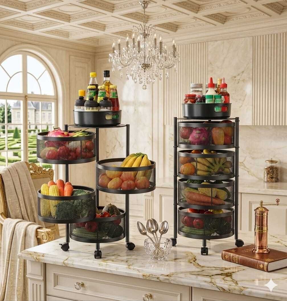 unique international Iron Kitchen Trolley-picture-25