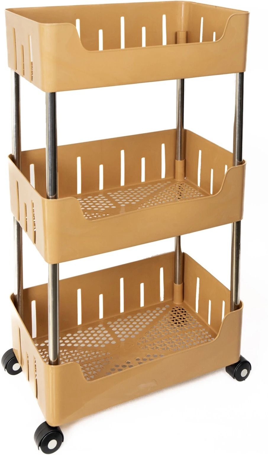 sai enterprises SK-3L-BRN-001 Plastic Kitchen Trolley-picture-44