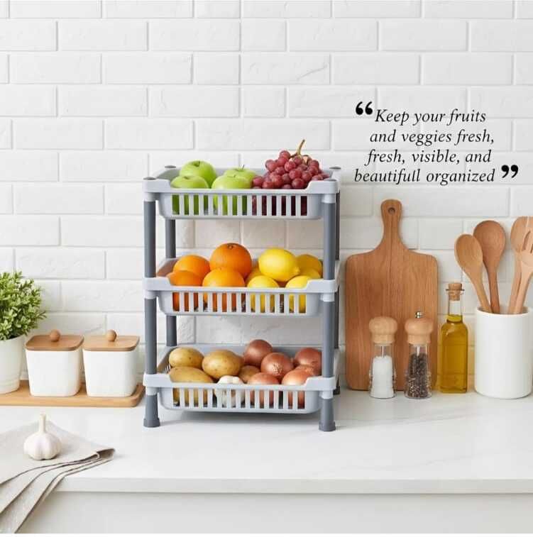 koktailkitchan T001 Plastic Kitchen Trolley-picture-15