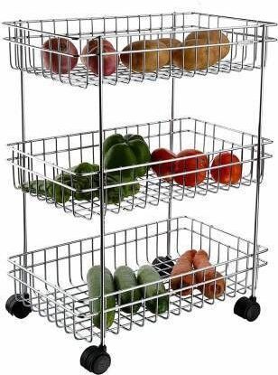 lerkhada Stainless Steel Kitchen Trolley-picture-29
