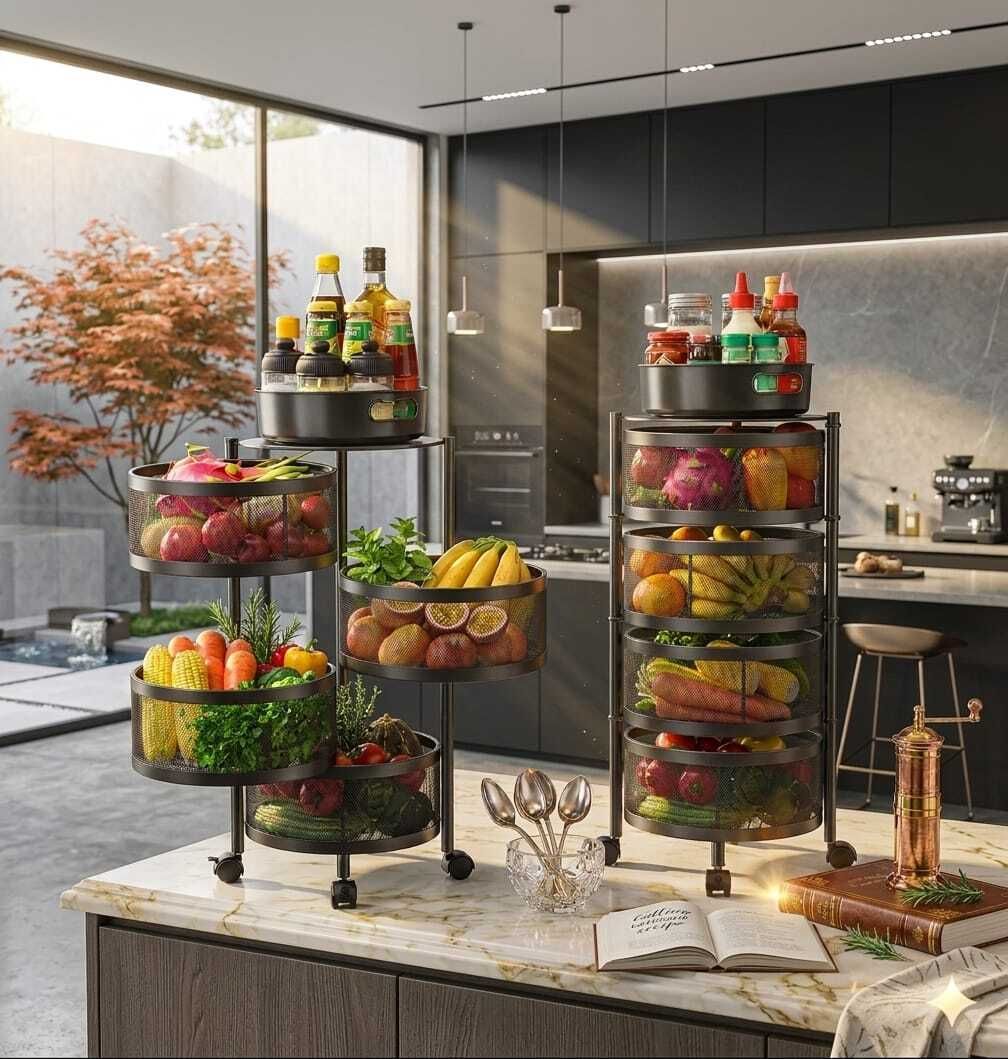 unique international Iron Kitchen Trolley-picture-42