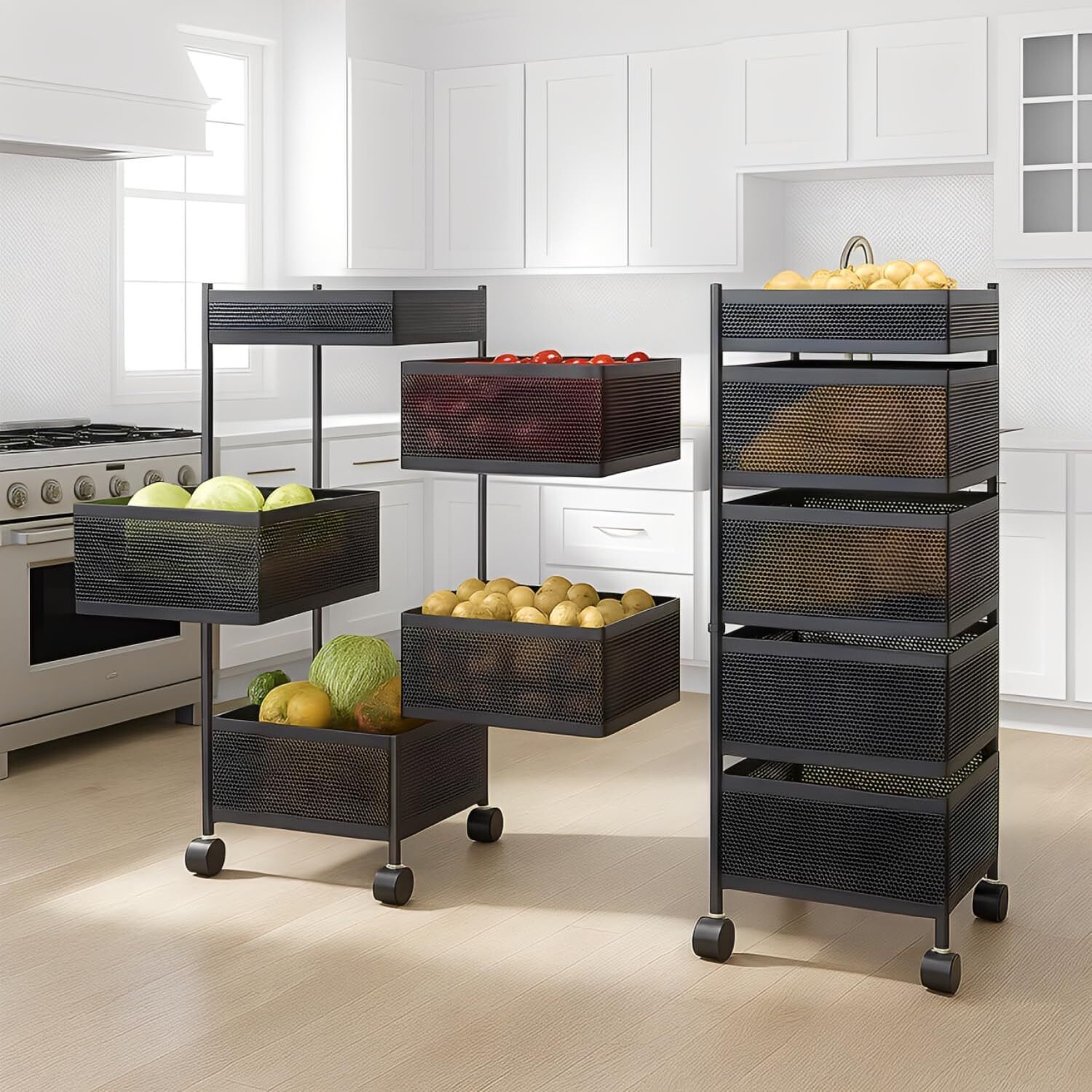 linqora 9427_04 Iron Kitchen Trolley-picture-34