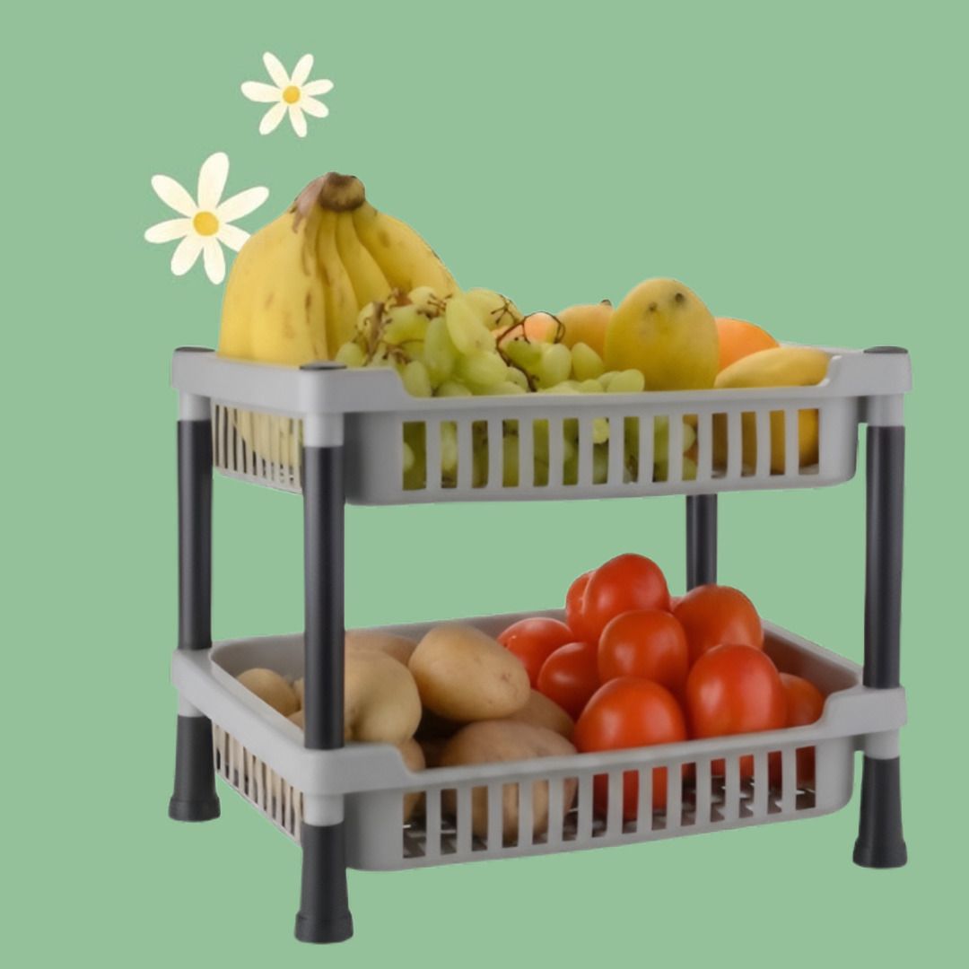 womens first choice Stylish Home Storage Rack for Kitchen Counter and Pantry Essentials Plastic Kitchen Trolley-picture-25