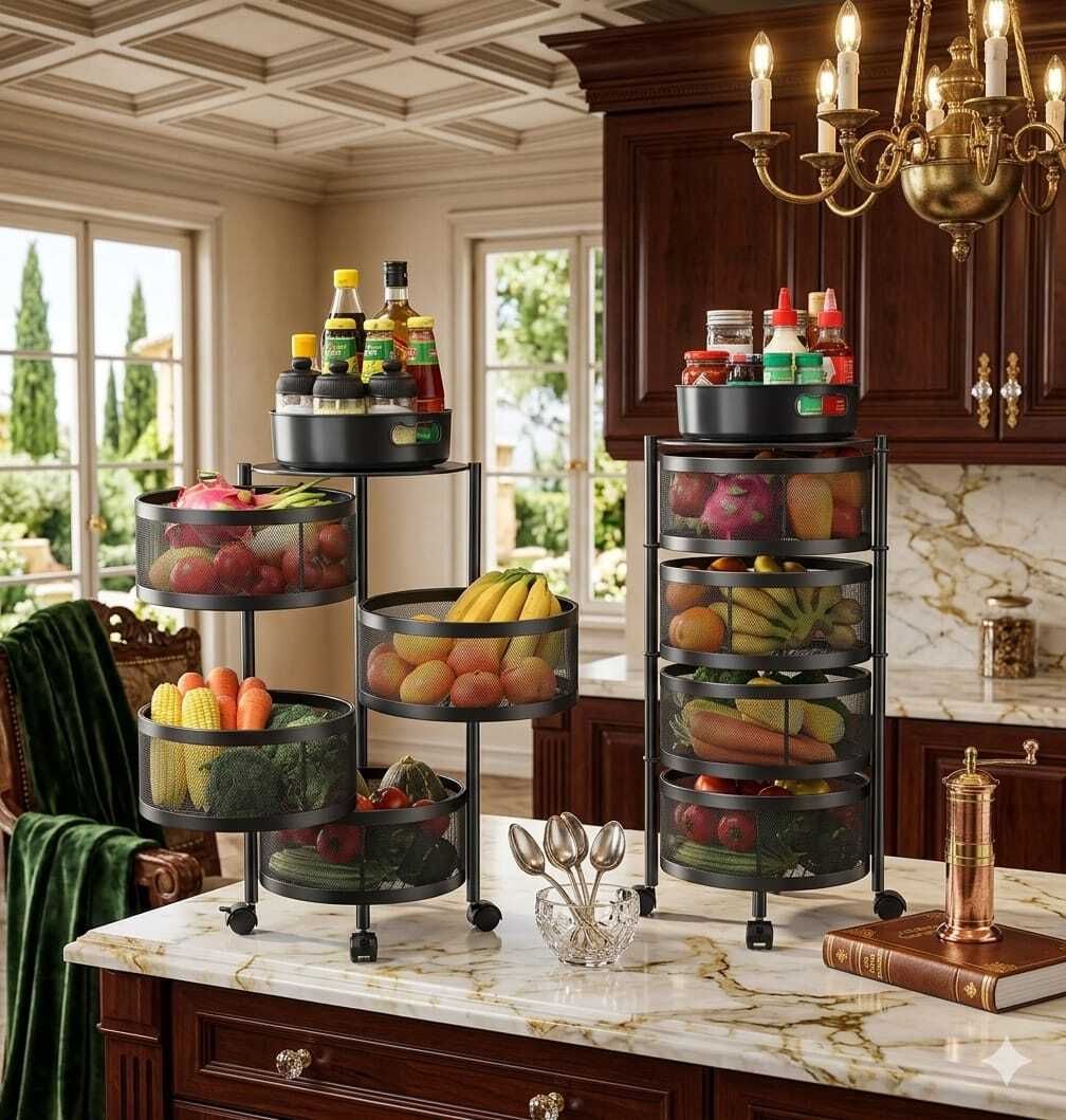 unique international Iron Kitchen Trolley-picture-37