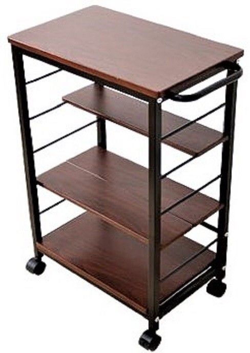 InnoFur Kinisi Serving Carbon Steel Kitchen Trolley-picture-26