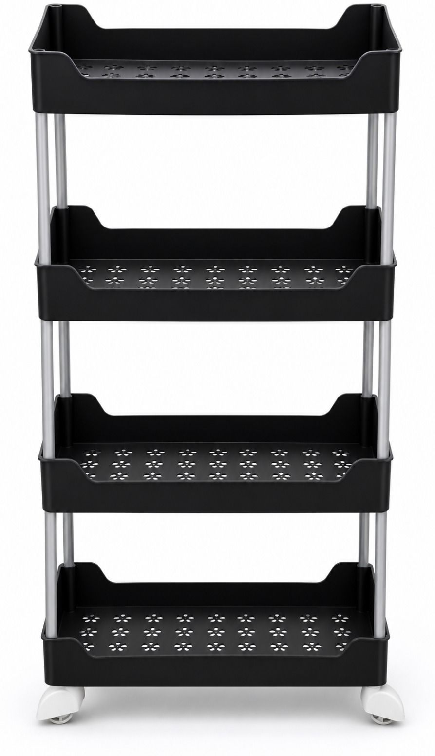 dazzy Kitchen Rack ,Fruit & Vegitable , Bottles & many Kitchen Use Purpose Trolly Rack Plastic Kitchen Trolley-picture-19