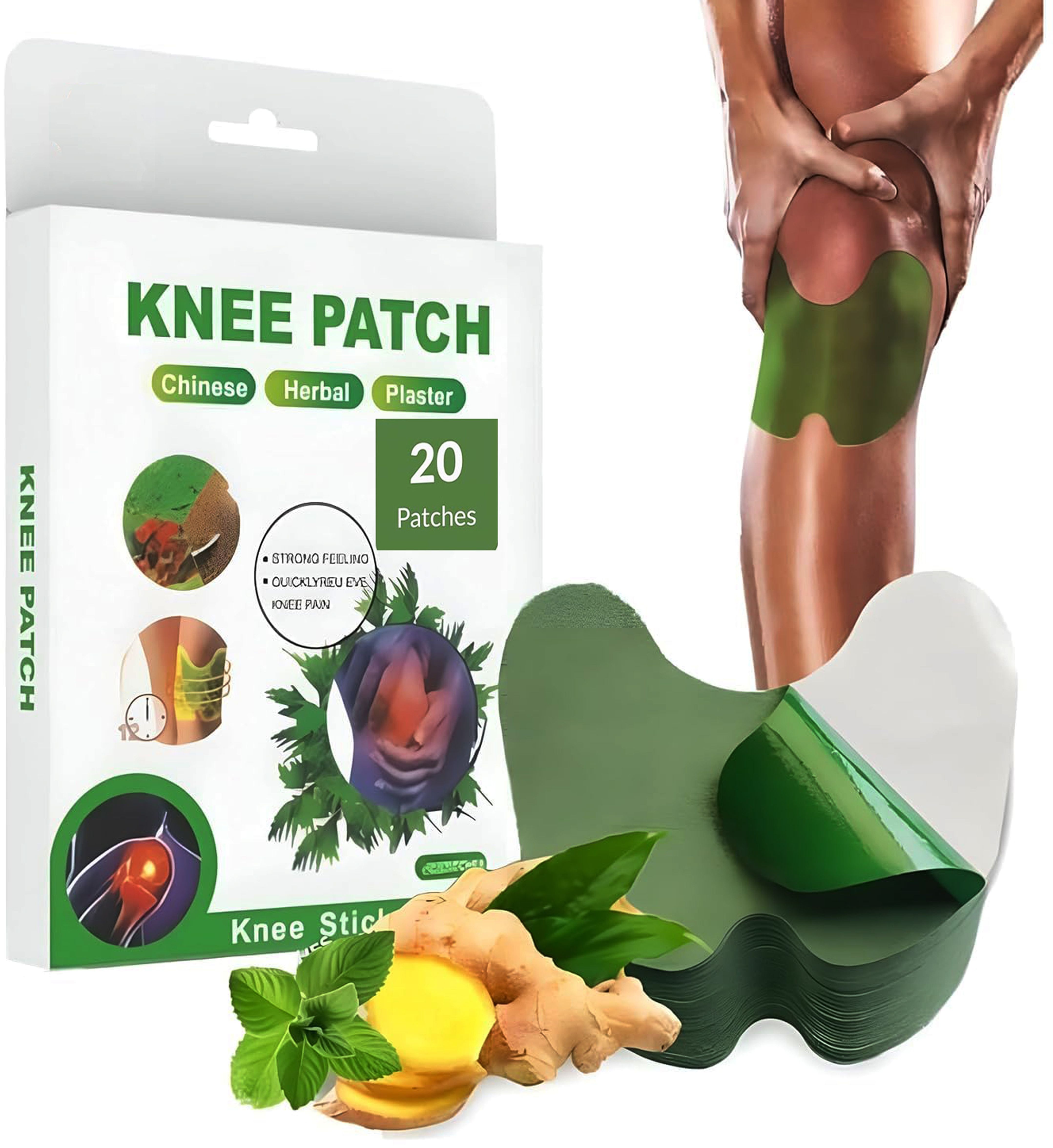Knee Pain Relief Patches {Pack of 20} Knee Scooter-image-2